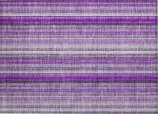 Piper Looms Chantille Stripes ACN543 Purple Area Rug