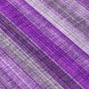 Piper Looms Chantille Stripes ACN543 Purple Area Rug