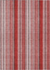 Piper Looms Chantille Stripes ACN543 Red Area Rug