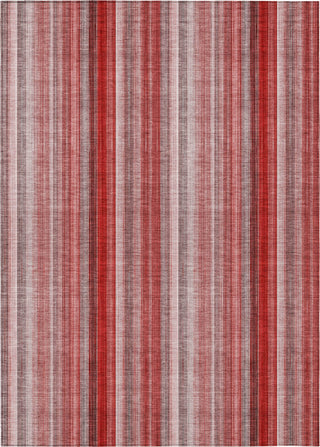 Piper Looms Chantille Stripes ACN543 Red Area Rug