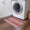 Piper Looms Chantille Stripes ACN543 Red Area Rug