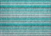 Piper Looms Chantille Stripes ACN543 Teal Area Rug