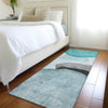 Piper Looms Chantille Organic ACN547 Teal Area Rug
