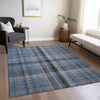 Piper Looms Chantille Plaid ACN548 Blue Area Rug