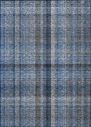 Piper Looms Chantille Plaid ACN548 Blue Area Rug