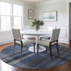 Piper Looms Chantille Plaid ACN548 Blue Area Rug