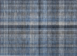 Piper Looms Chantille Plaid ACN548 Blue Area Rug