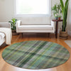 Piper Looms Chantille Plaid ACN548 Green Area Rug