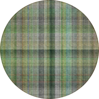 Piper Looms Chantille Plaid ACN548 Green Area Rug