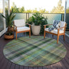 Piper Looms Chantille Plaid ACN548 Green Area Rug