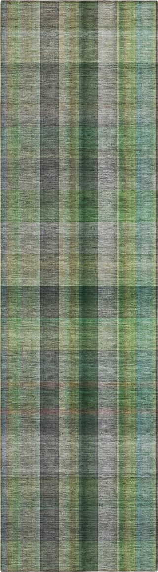 Piper Looms Chantille Plaid ACN548 Green Area Rug