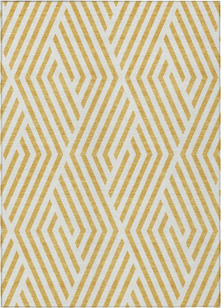 Piper Looms Chantille Geometric ACN550 Gold Area Rug