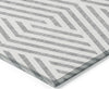 Piper Looms Chantille Geometric ACN550 Gray Area Rug