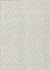 Piper Looms Chantille Geometric ACN550 Ivory Area Rug