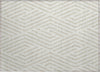 Piper Looms Chantille Geometric ACN550 Ivory Area Rug