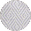 Piper Looms Chantille Geometric ACN550 Lavender Area Rug