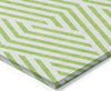 Piper Looms Chantille Geometric ACN550 Lime Area Rug