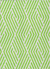 Piper Looms Chantille Geometric ACN550 Lime Area Rug