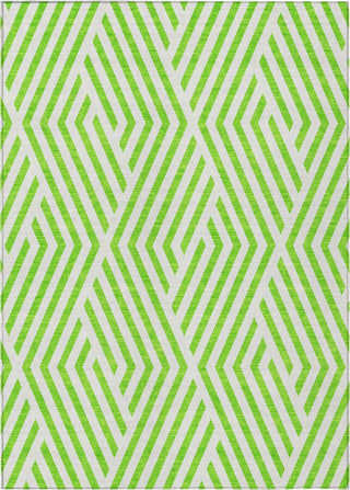 Piper Looms Chantille Geometric ACN550 Lime Area Rug