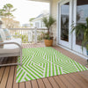 Piper Looms Chantille Geometric ACN550 Lime Area Rug