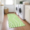 Piper Looms Chantille Geometric ACN550 Lime Area Rug
