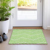 Piper Looms Chantille Geometric ACN550 Lime Area Rug