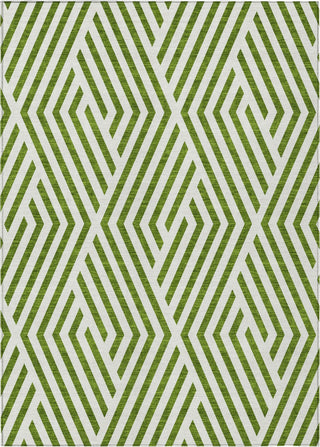 Piper Looms Chantille Geometric ACN550 Olive Area Rug