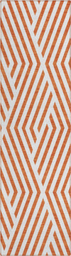 Piper Looms Chantille Geometric ACN550 Paprika Area Rug
