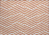 Piper Looms Chantille Geometric ACN550 Paprika Area Rug