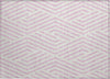 Piper Looms Chantille Geometric ACN550 Pink Area Rug