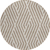 Piper Looms Chantille Geometric ACN550 Taupe Area Rug