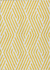 Piper Looms Chantille Geometric ACN550 Yellow Area Rug