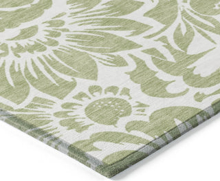 Piper Looms Chantille Floral ACN551 Aloe Area Rug