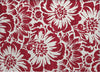 Piper Looms Chantille Floral ACN551 Burgundy Area Rug