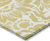 Piper Looms Chantille Floral ACN551 Gold Area Rug