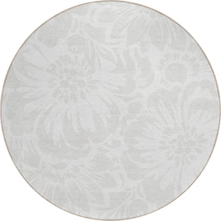 Piper Looms Chantille Floral ACN551 Ivory Area Rug