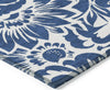 Piper Looms Chantille Floral ACN551 Navy Area Rug
