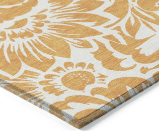 Piper Looms Chantille Floral ACN551 Orange Area Rug