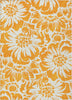 Piper Looms Chantille Floral ACN551 Orange Area Rug