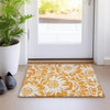 Piper Looms Chantille Floral ACN551 Orange Area Rug