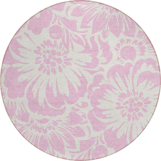 Piper Looms Chantille Floral ACN551 Pink Area Rug