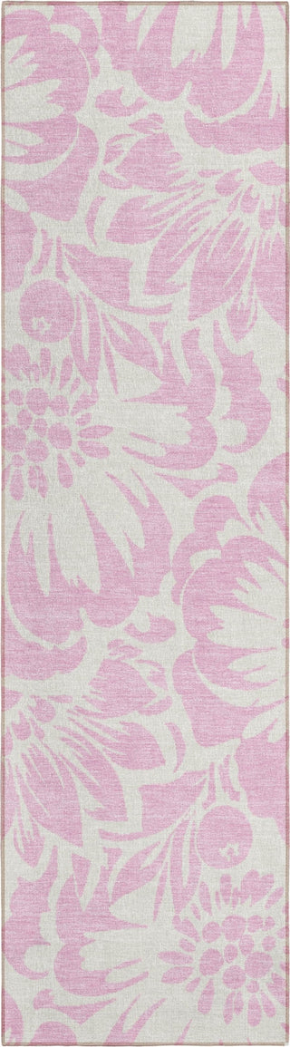 Piper Looms Chantille Floral ACN551 Pink Area Rug