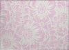 Piper Looms Chantille Floral ACN551 Pink Area Rug