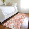 Piper Looms Chantille Floral ACN551 Salmon Area Rug