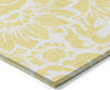 Piper Looms Chantille Floral ACN551 Yellow Area Rug