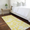 Piper Looms Chantille Floral ACN551 Yellow Area Rug