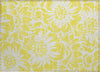 Piper Looms Chantille Floral ACN551 Yellow Area Rug