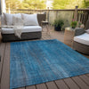 Piper Looms Chantille Stripes ACN552 Blue Area Rug