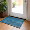 Piper Looms Chantille Stripes ACN552 Blue Area Rug