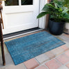 Piper Looms Chantille Stripes ACN552 Blue Area Rug